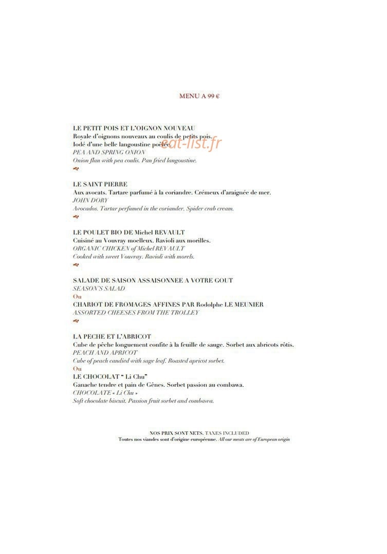 Domaine des Hauts de Loire — carte page 5