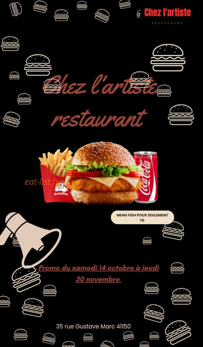 Chez l'artiste — carte page 1