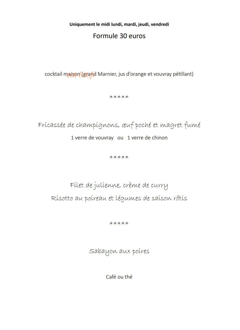 La Charbonnette — carte page 3
