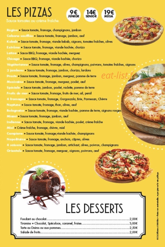 La Madyna — carte page 2