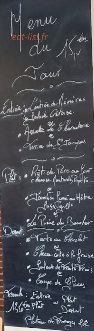 La Mère Tranquille — carte page 1