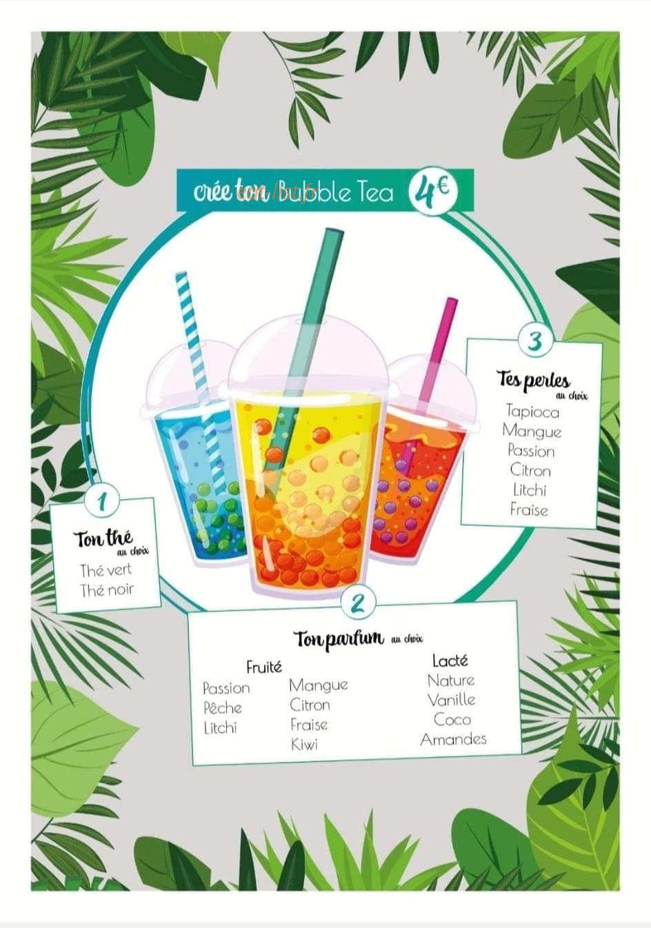 So Healthy Food — carte page 1