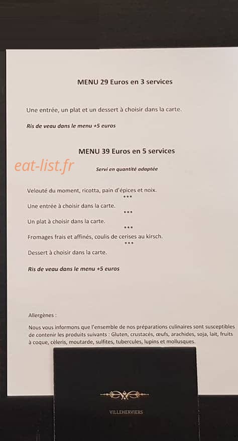 L' Épicurien — carte page 2
