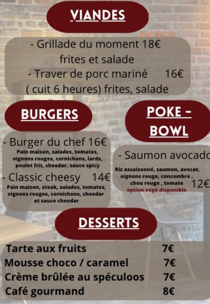 L’incontournable — carte page 2