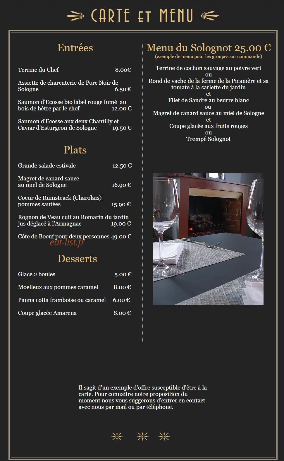 Le Secalonia — carte page 1