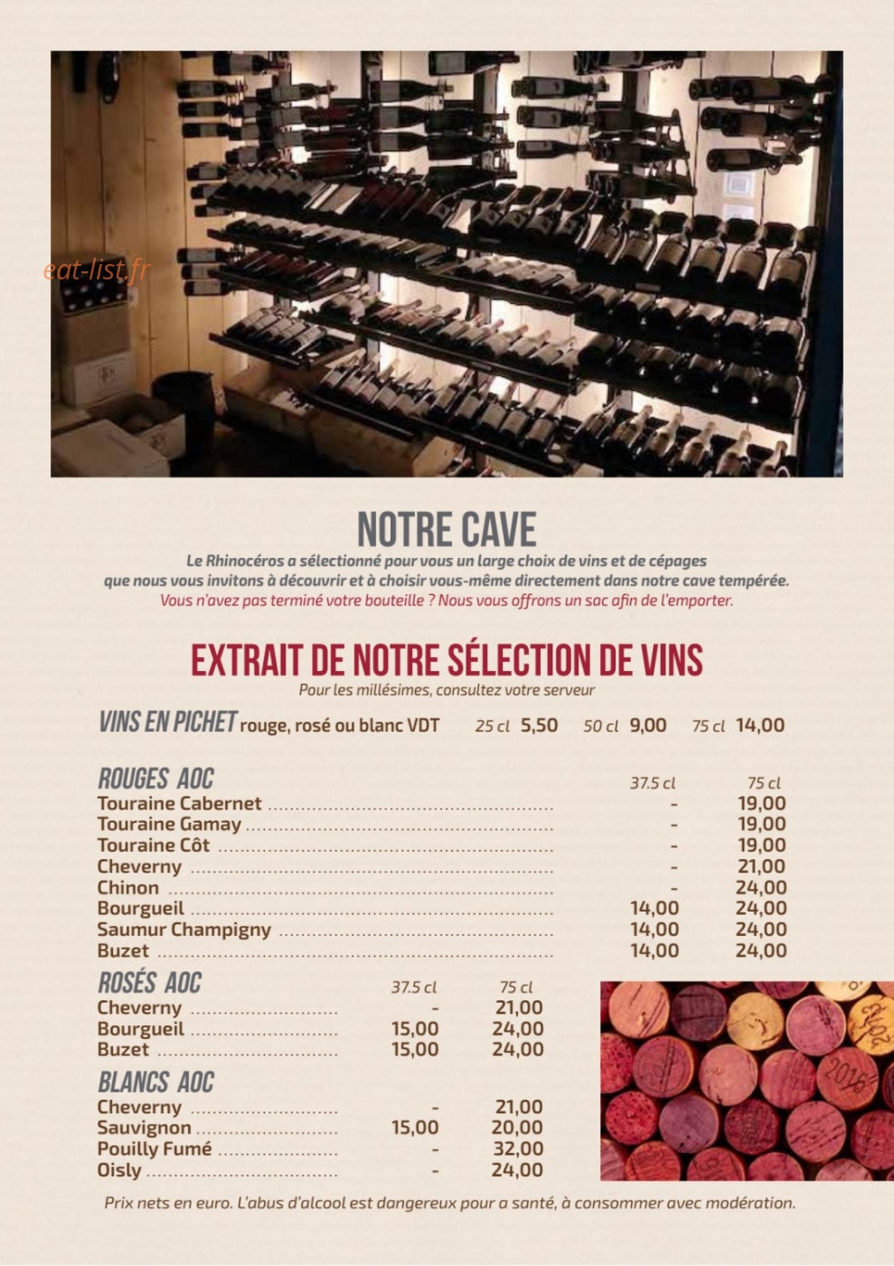 Le Rhinocéros — carte page 4