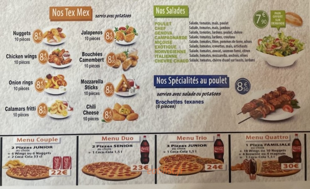 Milano pizza — carte page 3