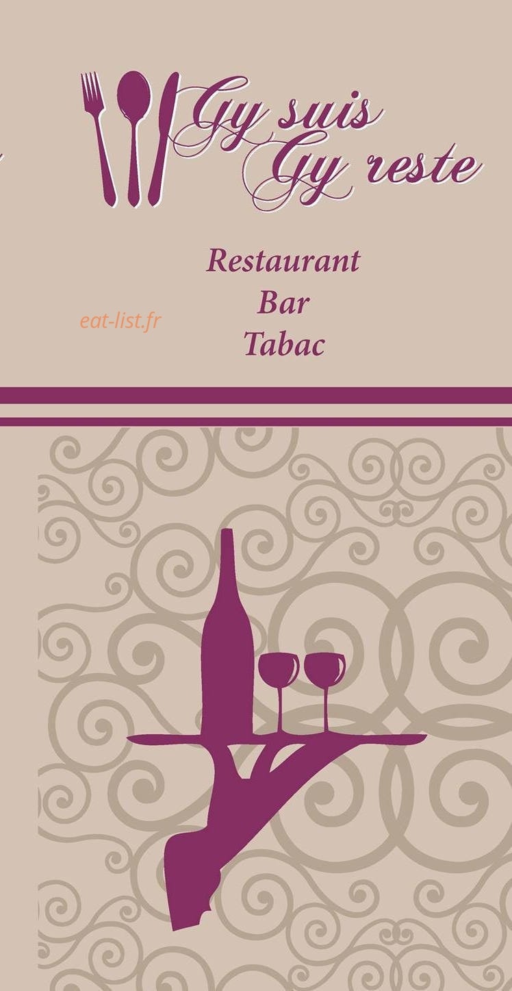 Gy suis Gy reste — carte page 1