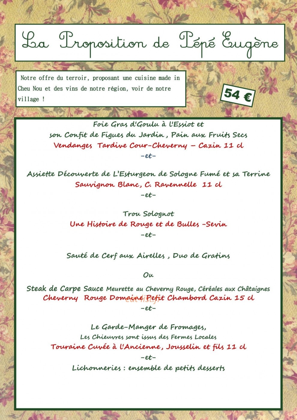 Le Vieux Fusil — carte page 3