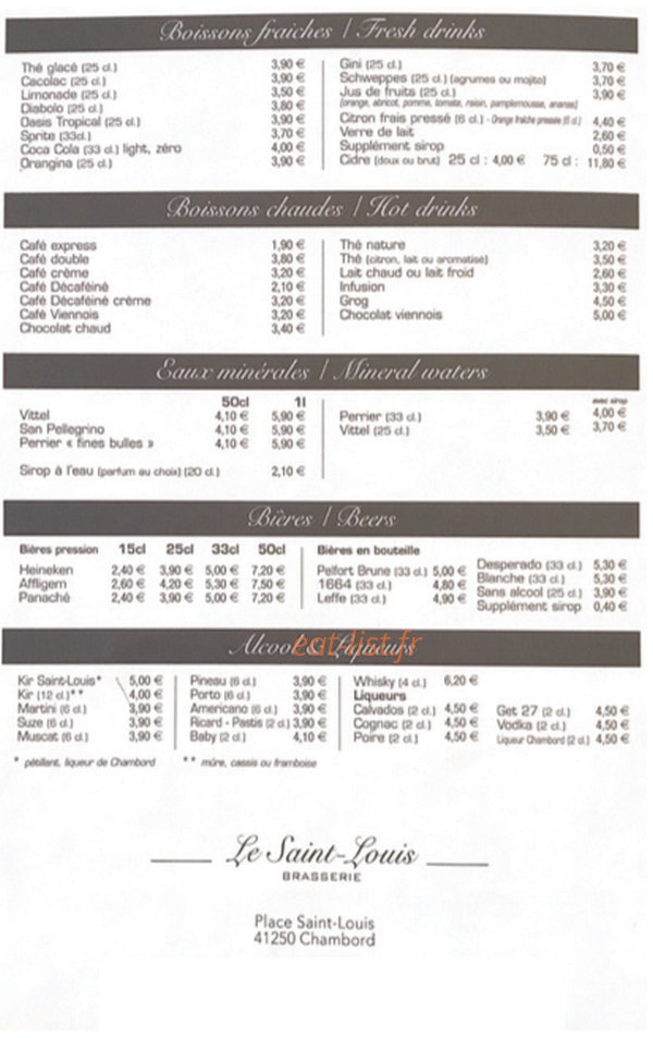 Le Saint Louis — carte page 8