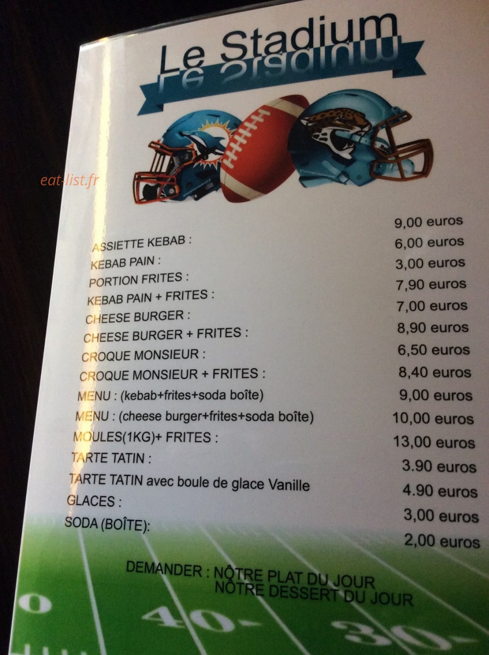 Le Stadium — carte page 1