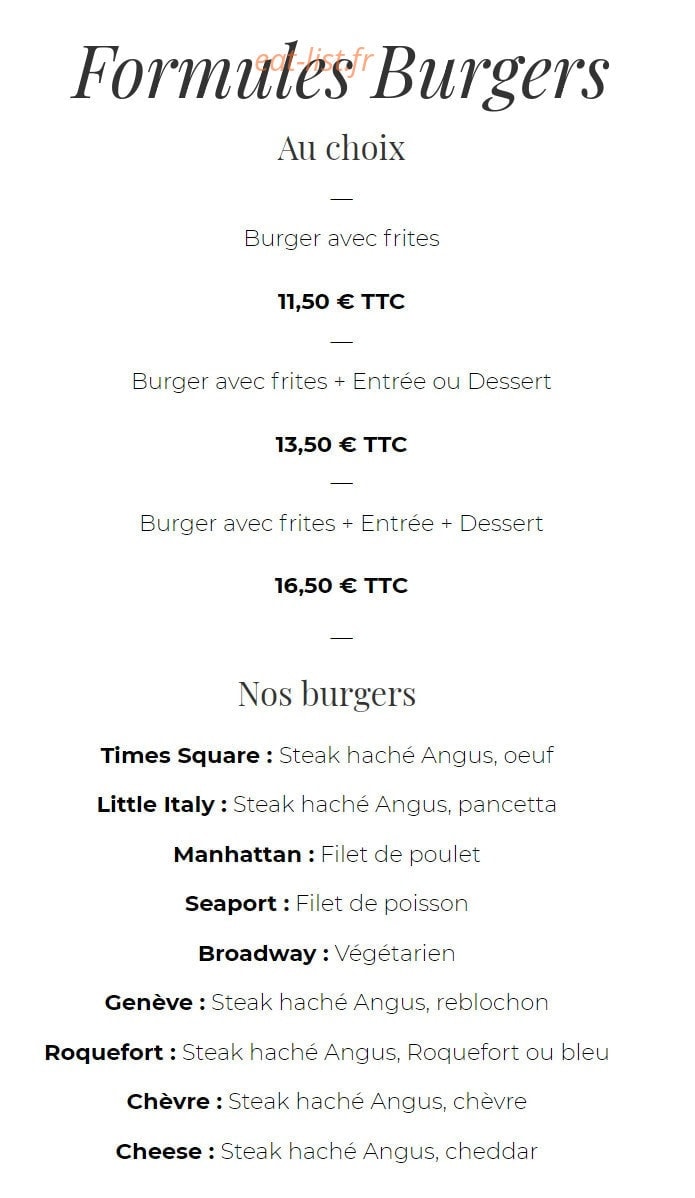 Le Panier du Cuisinier — carte page 2