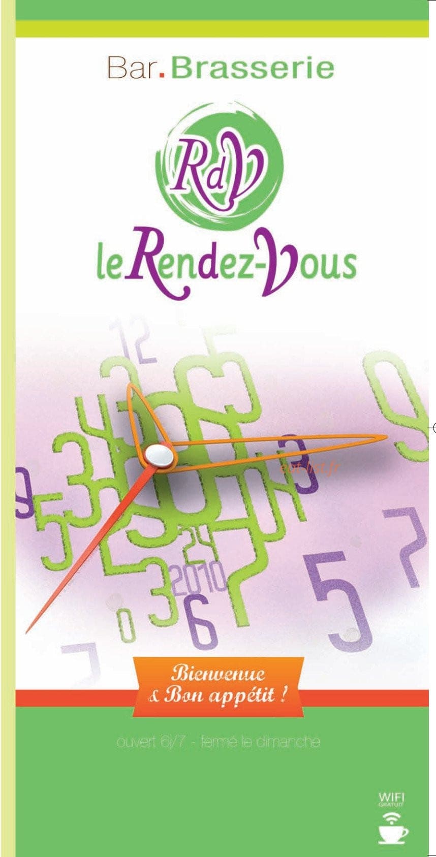 Le Rdv — carte page 1