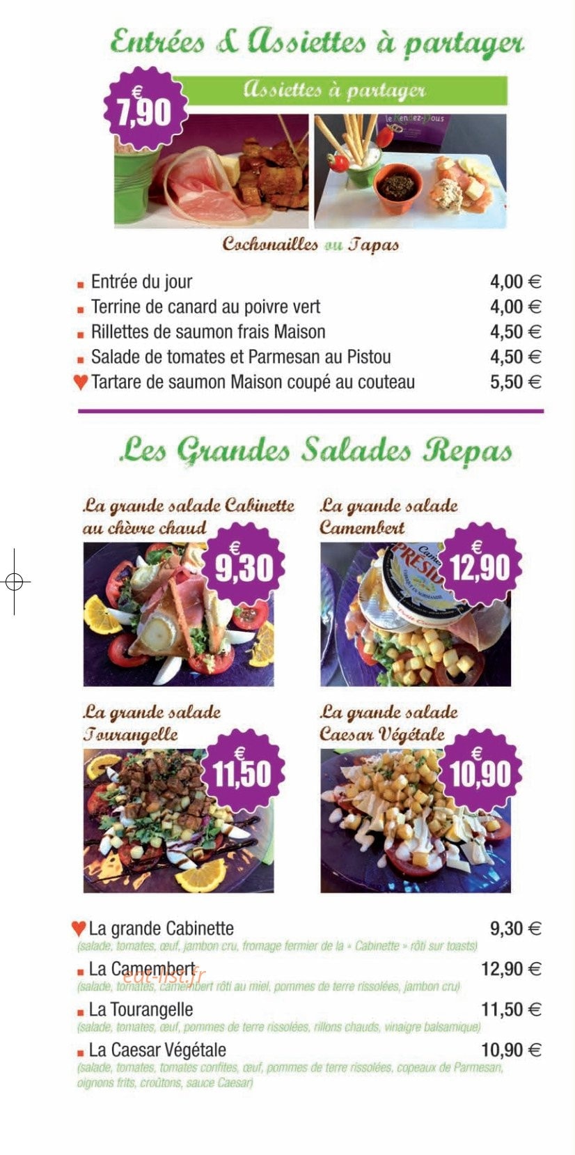 Le Rdv — carte page 2