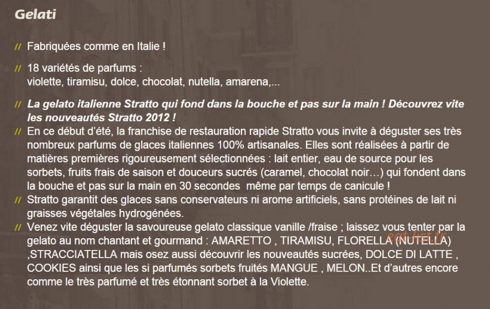Stratto — carte page 5
