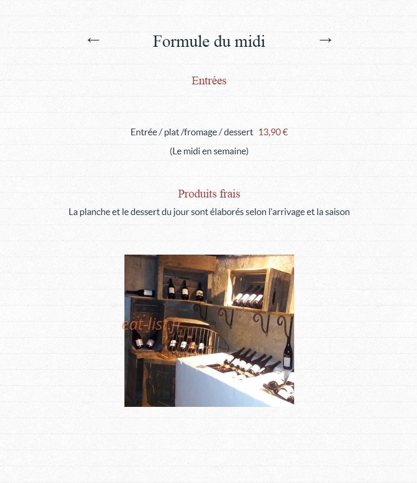 Le cul doré — carte page 1