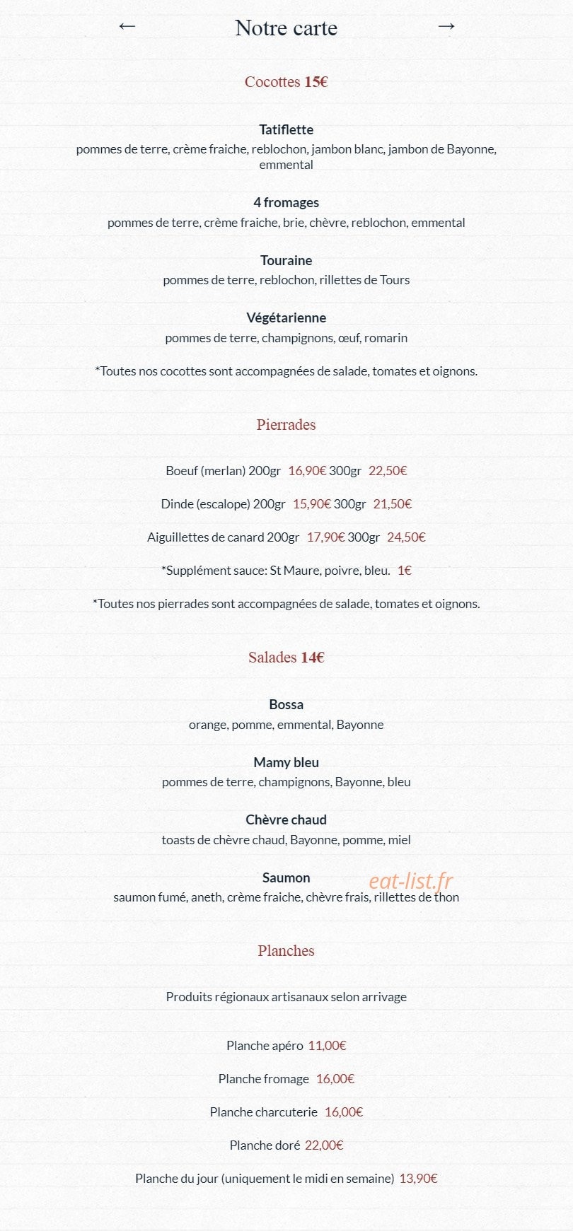 Le cul doré — carte page 2