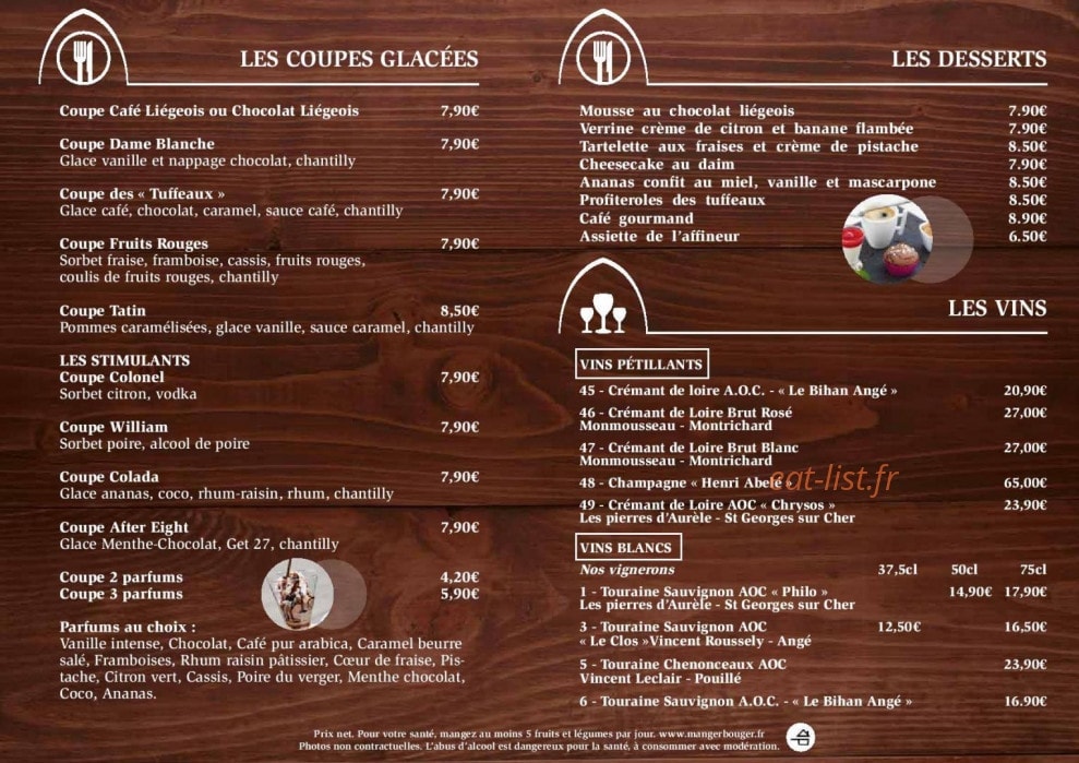 Les Tuffeaux — carte page 5