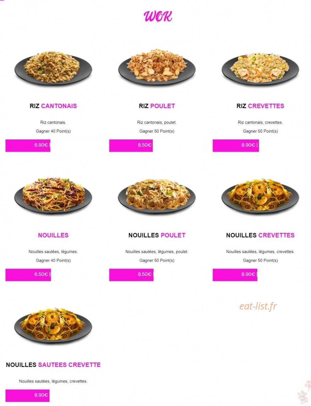 Sushi Mii — carte page 9