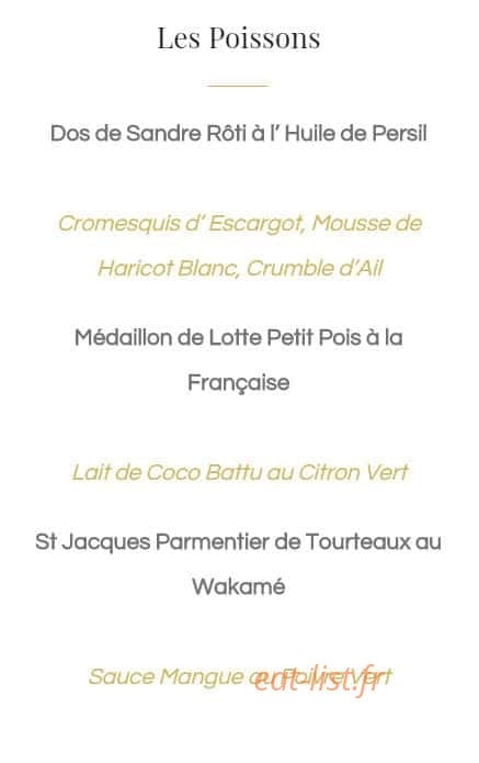 Manoir Bel Air — carte page 3