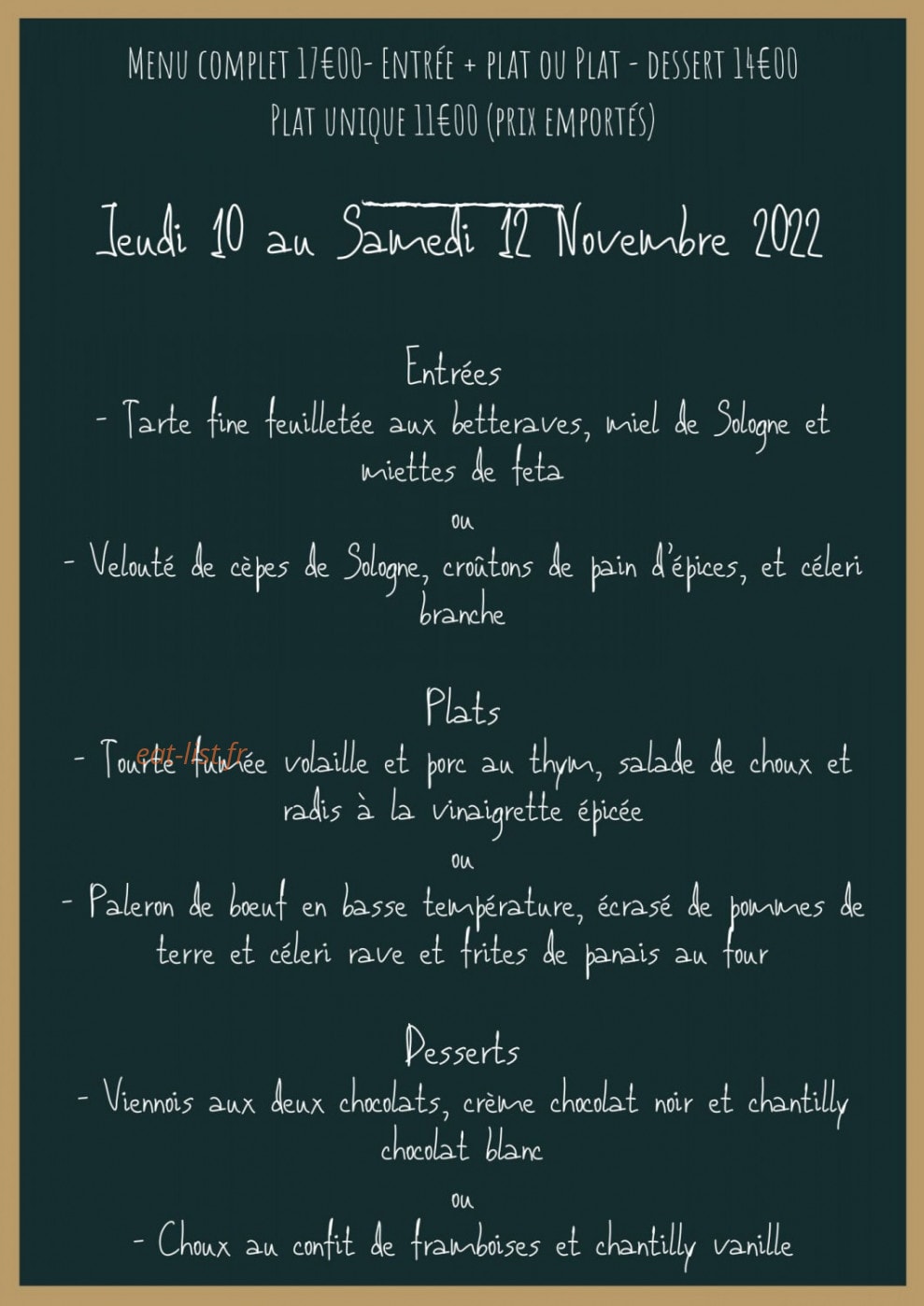 Caramel et Oxalis — carte page 1