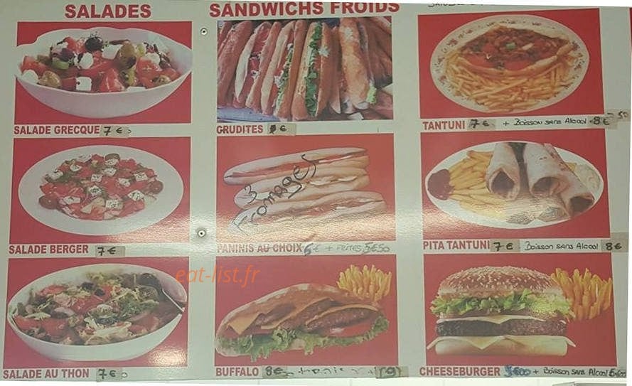 Kebab — carte page 2