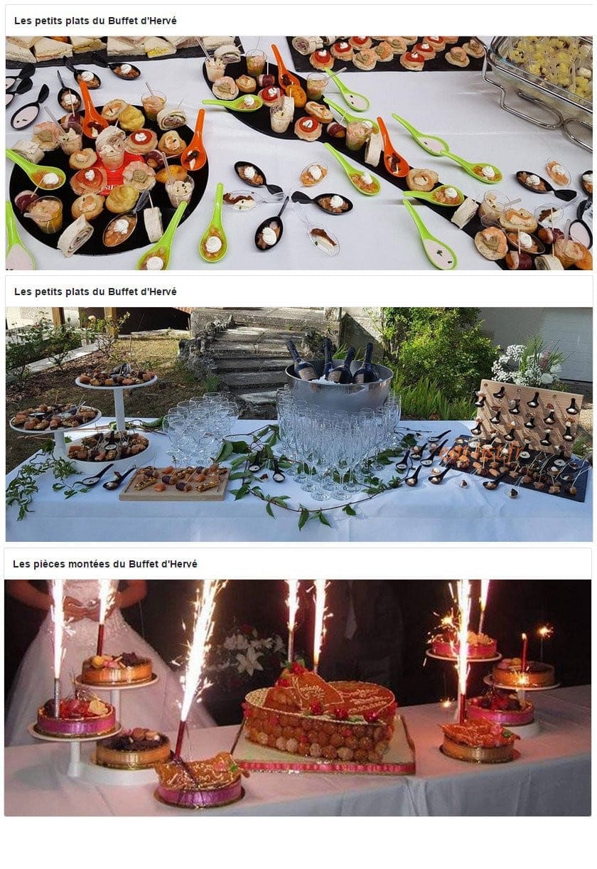 Le Buffet d'Hervé — carte page 1