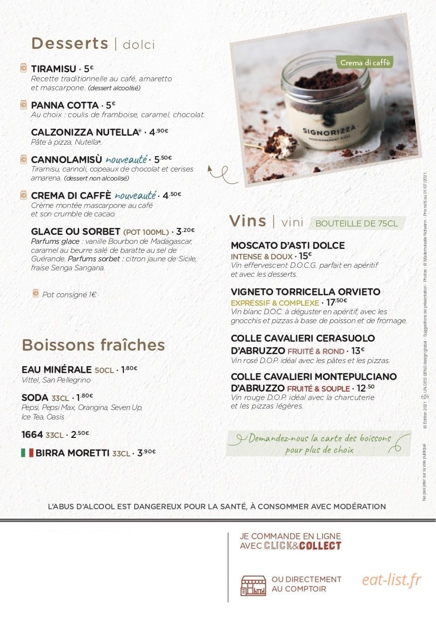 Signorizza — carte page 10