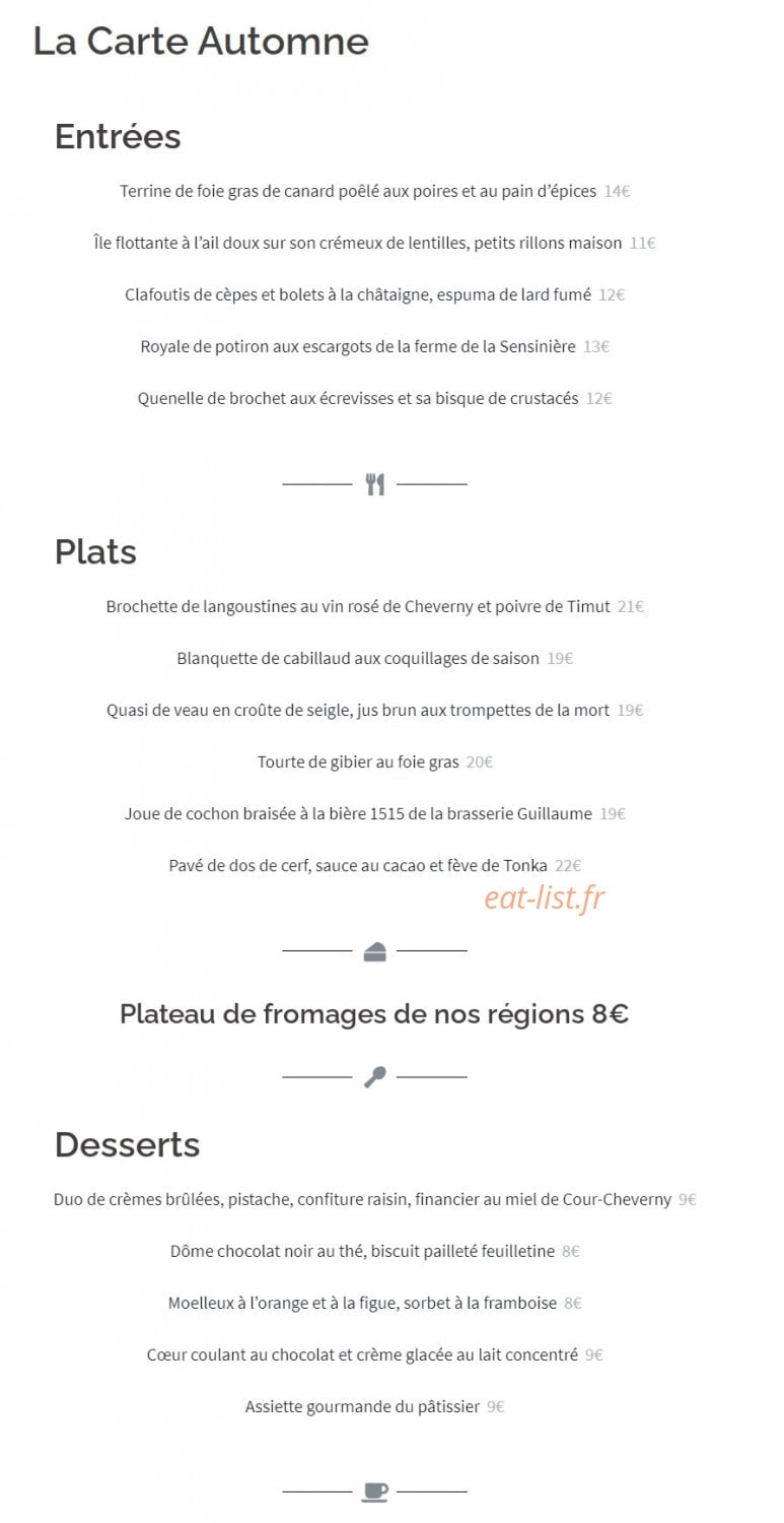 L'Évidence — carte page 2