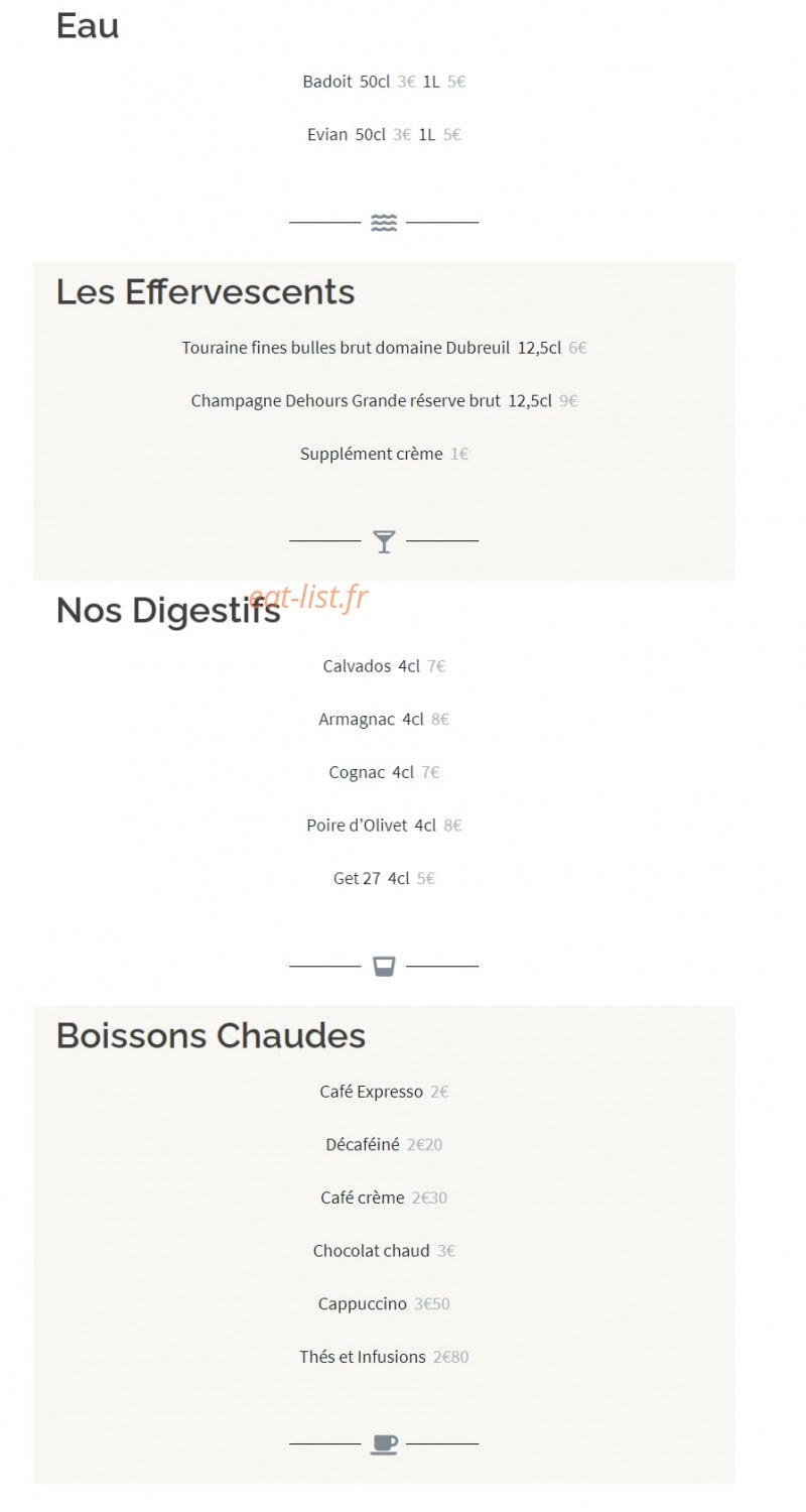 L'Évidence — carte page 6