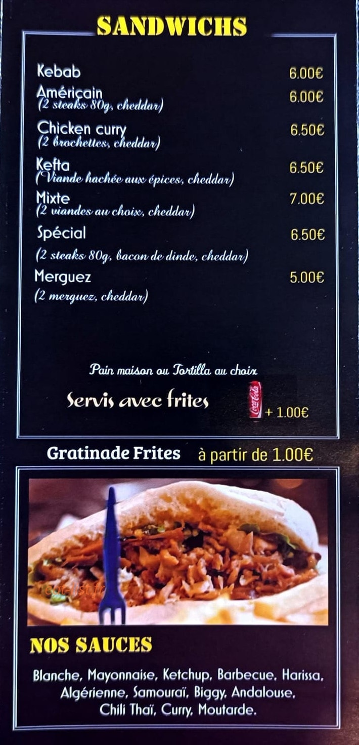 O'Break — carte page 2