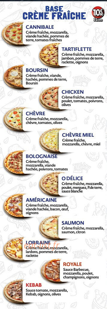 O'Délice — carte page 5