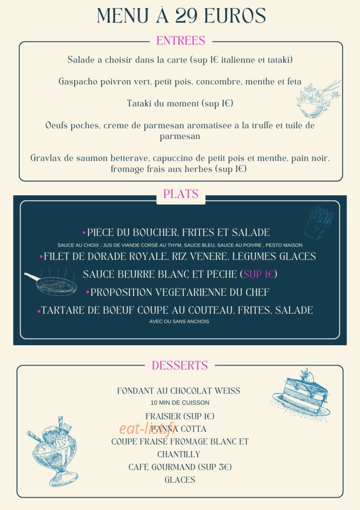 Beer Garden — carte page 3
