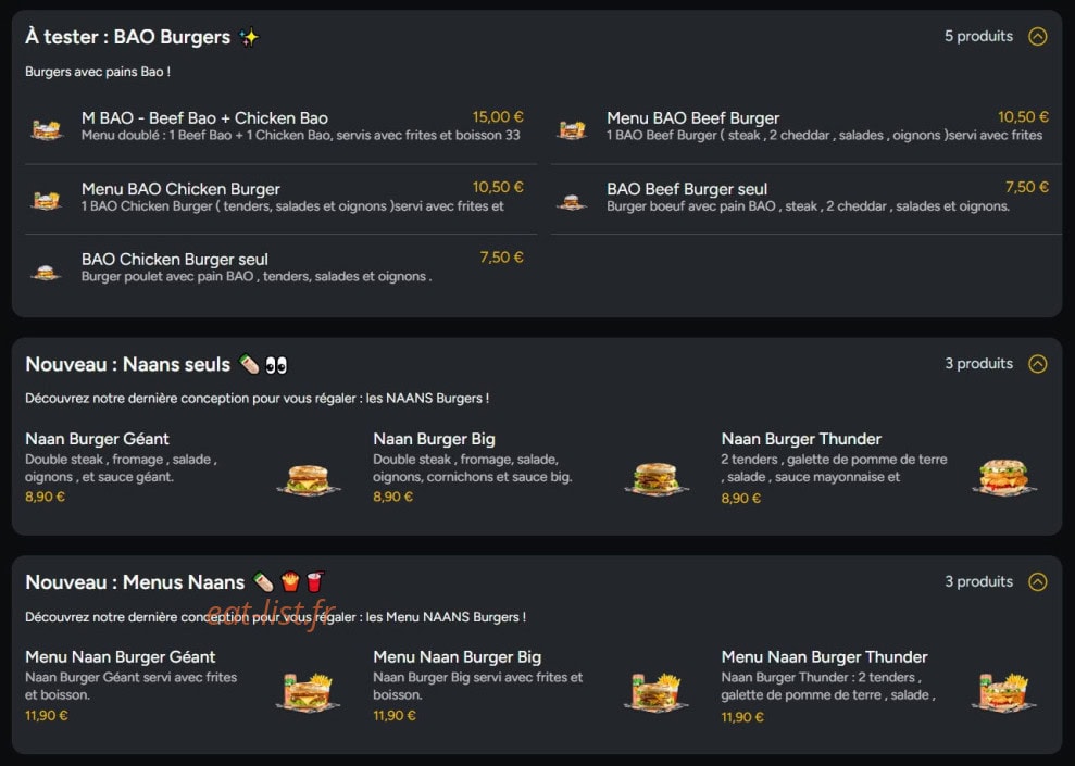 Big M — carte page 3