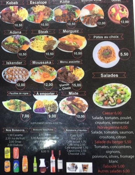 Bodrum — carte page 2