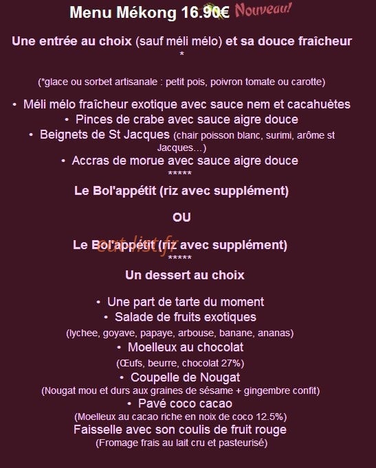 Bol'appétit — carte page 3