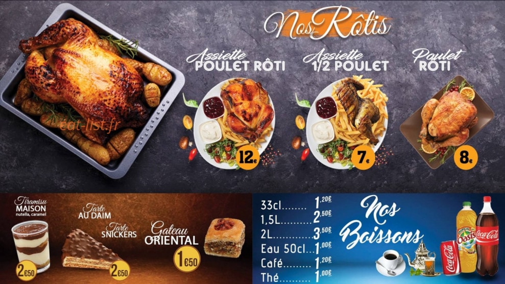 Bon App — carte page 6
