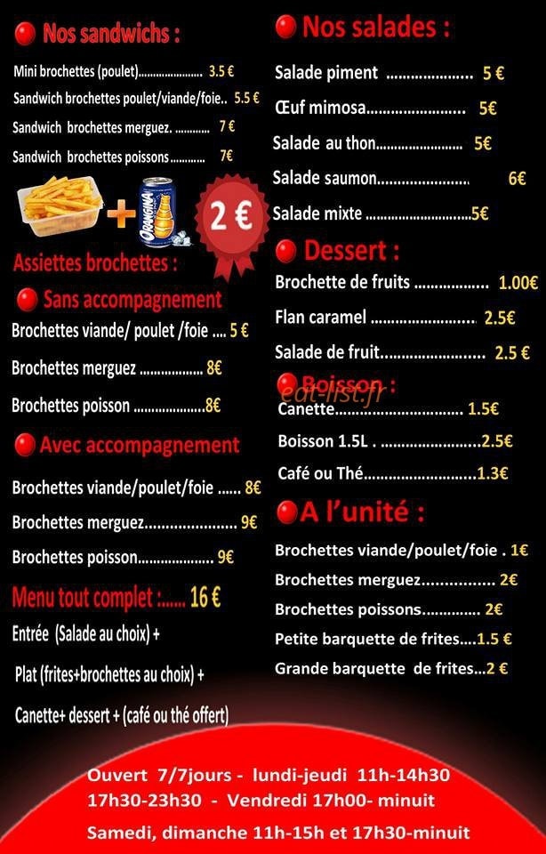 Brochettes.net — carte page 1