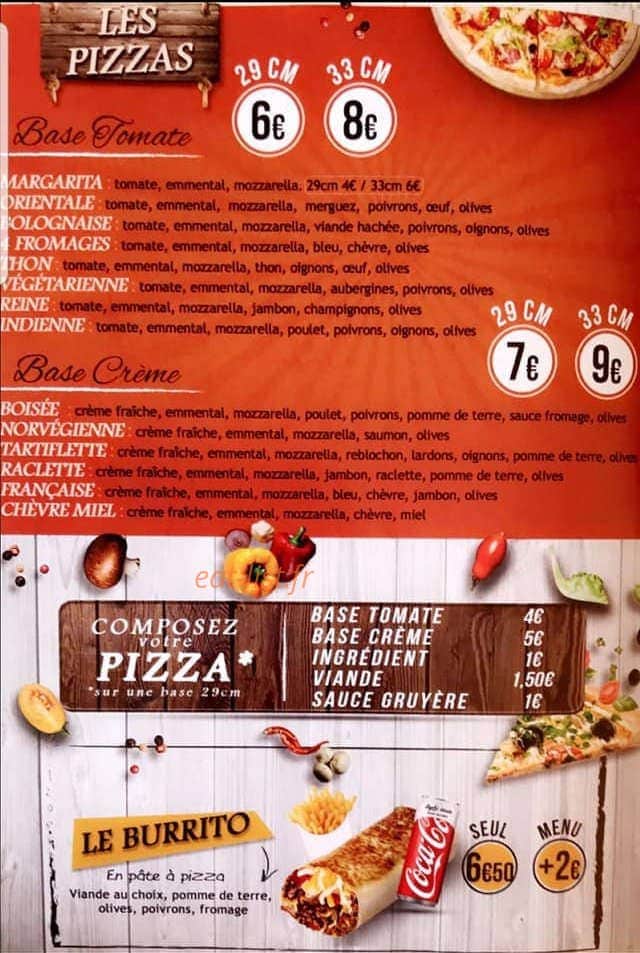 Brother's food — carte page 2