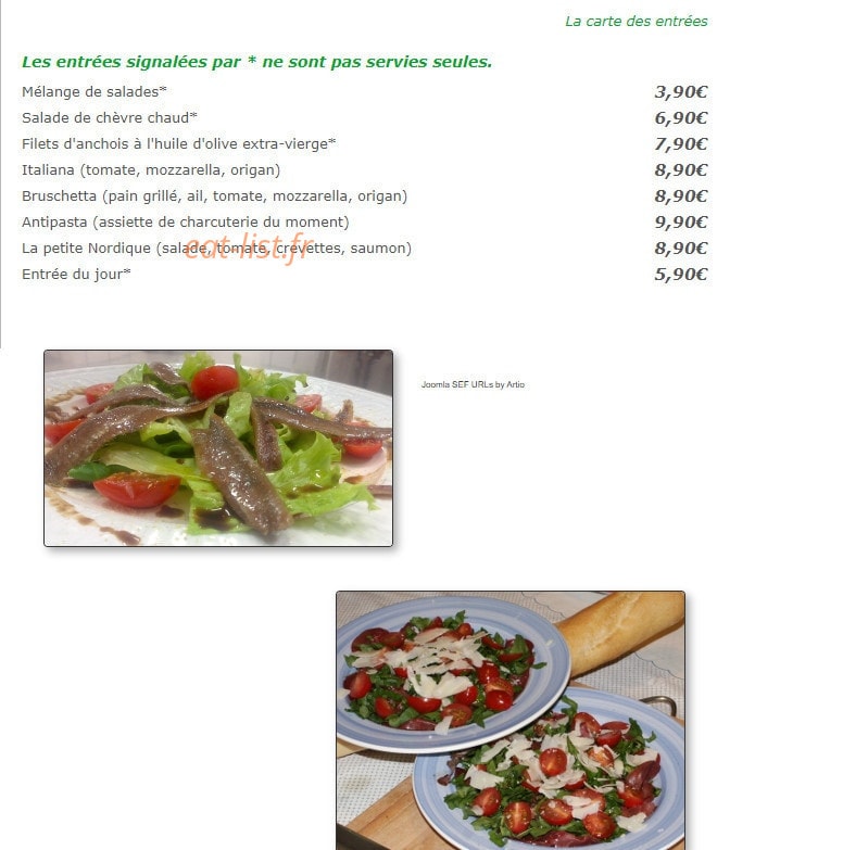 Capriccio — carte page 1