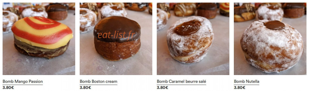 Captain Donut — carte page 3
