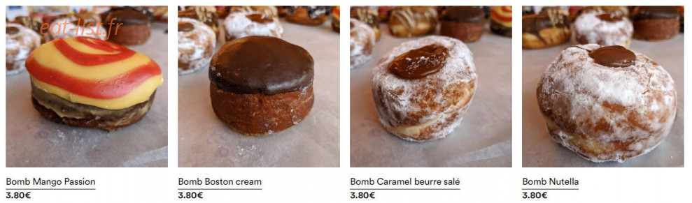 Captain Donut — carte page 3