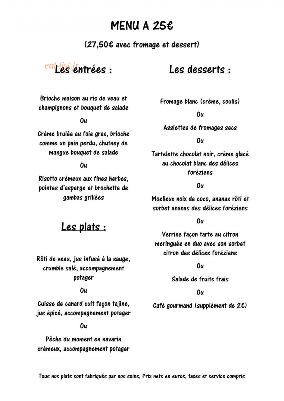 Côté parc — carte page 1