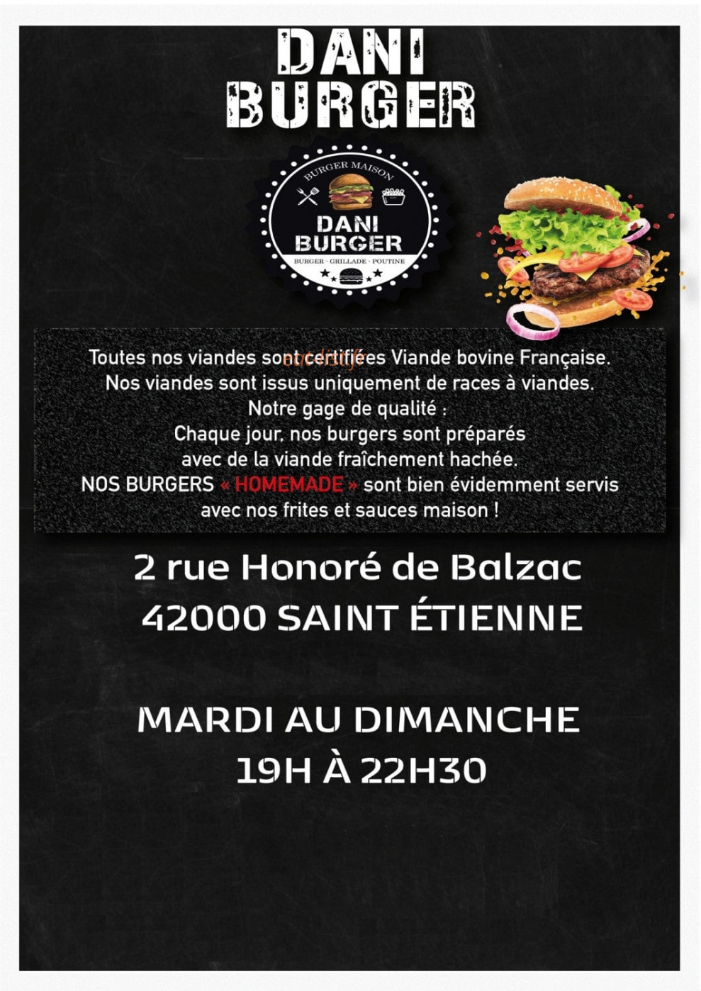 Dani Burger 42 — carte page 1