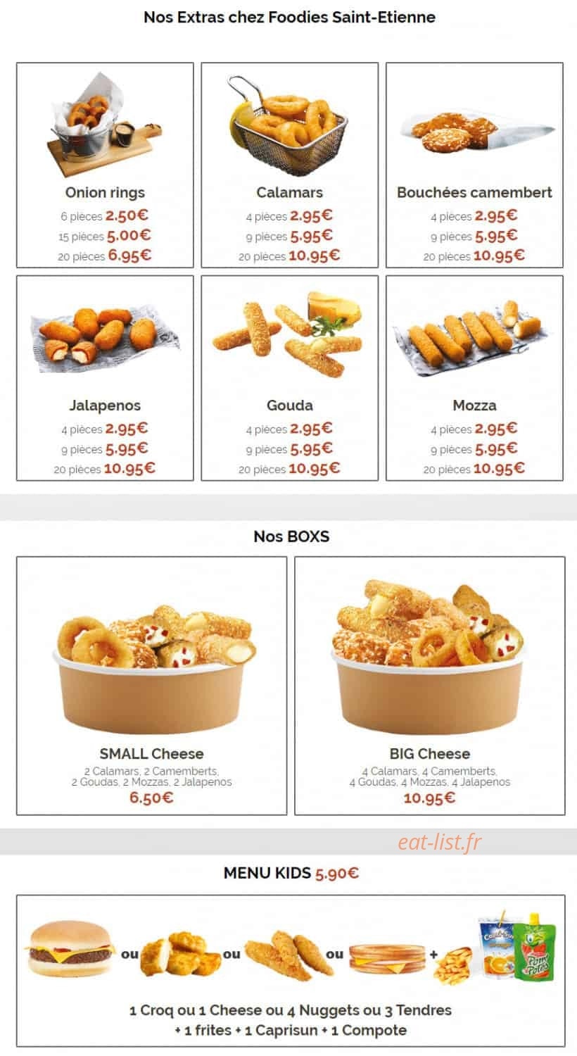 Foodies — carte page 5