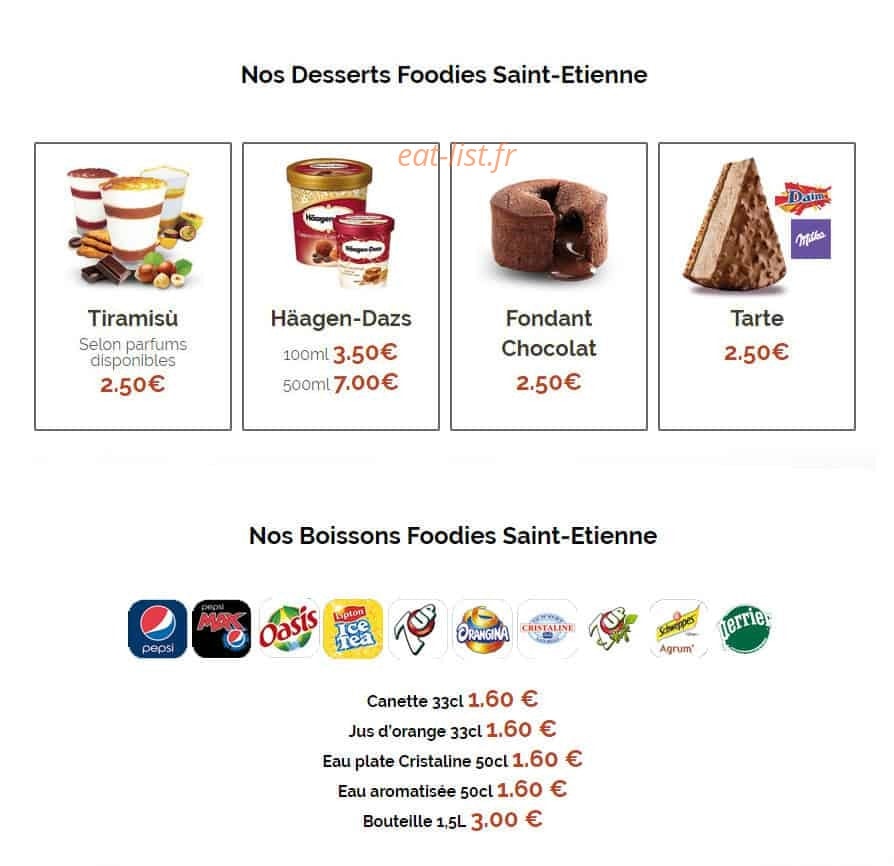 Foodies — carte page 7