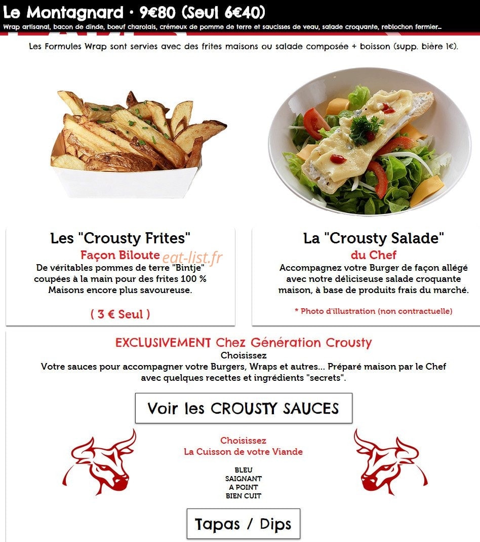 Génération crousty — carte page 4