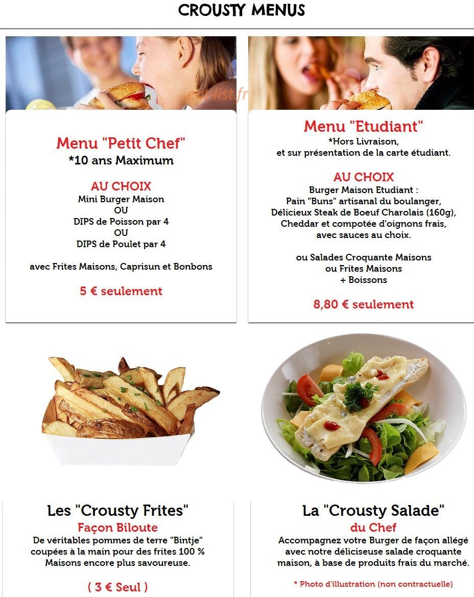 Génération crousty — carte page 1