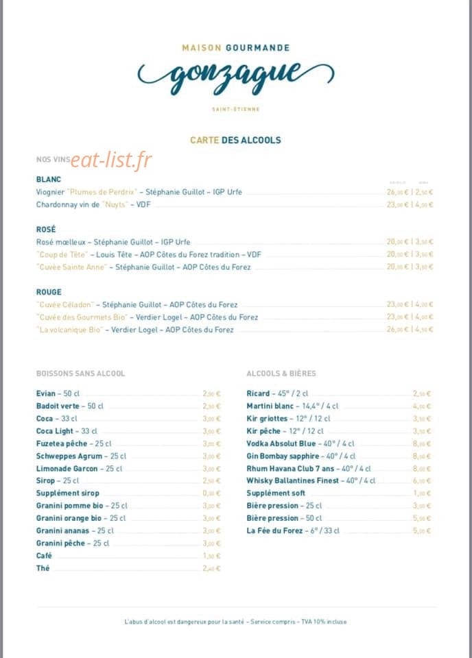 Gonzague — carte page 2