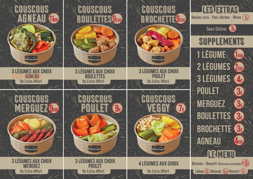 Graine de Semoule — carte page 2